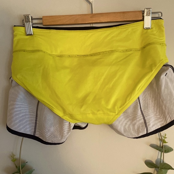 Lululemon Speed Short 2016 Seawheeze Secret Society Tofino Teal Black shorts 4 - Picture 11 of 11